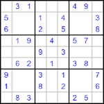 Судоку 9х9 #516 легкий