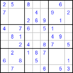 Судоку 9х9 #517 легкий