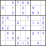 Судоку 9х9 #518 легкий