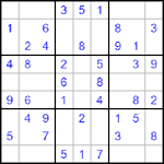 Судоку 9х9 #521 легкий