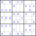 Судоку 9х9 #526 легкий