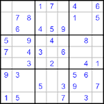Судоку 9х9 #528 легкий