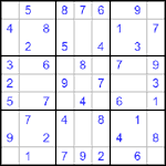 Судоку 9х9 #534 легкий