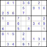 Судоку 9х9 #535 легкий
