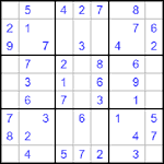Судоку 9х9 #536 легкий