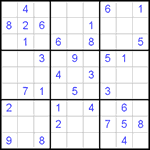 Судоку 9х9 #463 средний