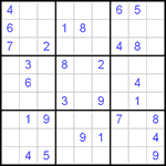 Судоку 9х9 #466 средний