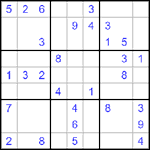 Судоку 9х9 #482 средний