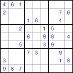 Судоку 9х9 #483 средний