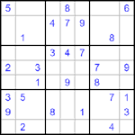 Судоку 9х9 #487 средний