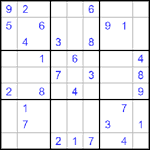 Судоку 9х9 #491 средний