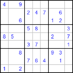 Судоку 9х9 #492 средний