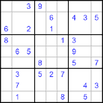 Судоку 9х9 #494 средний