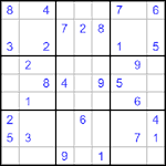 Судоку 9х9 #495 средний