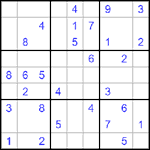 Судоку 9х9 #500 средний