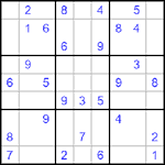 Судоку 9х9 #507 средний