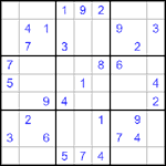 Судоку 9х9 #508 средний