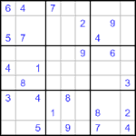 Судоку 9х9 #503 очень трудный