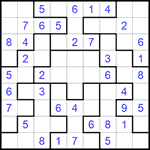 Судоку-пазл 9х9 #138 легкий