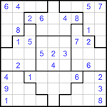 Судоку-пазл 9х9 #118 средний