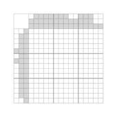 Японский кроссворд #130 “Желудь”