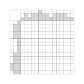 Японский кроссворд #61 “Голубь”