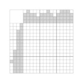 Японский кроссворд #121 “Гирлянда”