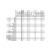 Японский кроссворд #177 “Скамейка”