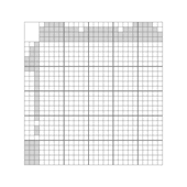 Японский кроссворд #105 “Паровоз”