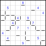 “Соседи” 9х9 #59 очень трудный