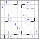 “Соседи” 9х9 #63 очень трудный