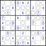 Судоку “Чет-нечет” 9х9 #66 легкий