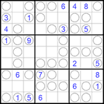 Судоку “Чет-нечет” 9х9 #64 средний