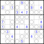 Судоку “Чет-нечет” 9х9 #68 средний