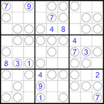 Судоку “Чет-нечет” 9х9 #69 средний