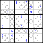 Судоку “Чет-нечет” 9х9 #70 средний