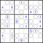 Судоку “Чет-нечет” 9х9 #57 трудный