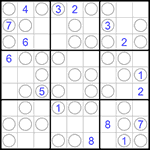 Судоку “Чет-нечет” 9х9 #60 трудный