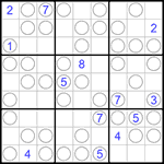 Судоку “Чет-нечет” 9х9 #58 очень трудный