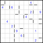 “Соседи” 9х9 #66 очень трудный