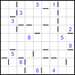 “Соседи” 9х9 #68 очень трудный