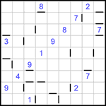 “Соседи” 9х9 #70 очень трудный