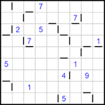 “Соседи” 9х9 #73 очень трудный