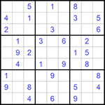 Судоку 9х9 #568 легкий