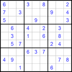 Судоку 9х9 #513 средний