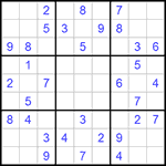 Судоку 9х9 #514 средний