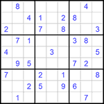 Судоку 9х9 #520 средний