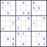 Судоку 9х9 #523 средний