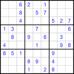 Судоку 9х9 #524 средний