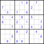 Судоку 9х9 #526 средний